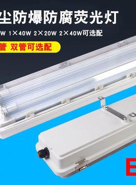 BCX6226粉尘防爆防腐双管荧光灯 BCX6226A应急防爆防腐双管荧光灯