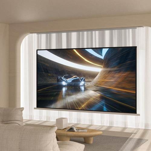 美视投影仪幕布嵌入式隐藏天花幕