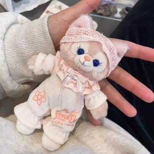 可爱粉色睡衣款玲娜贝儿新款睡衣玲娜贝尔毛绒卡通钥匙扣包包挂件