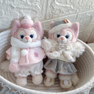 上迪冬日玲娜贝儿挂件春日可爱书包钥匙扣龙骧包挂饰毛绒玩偶挂件