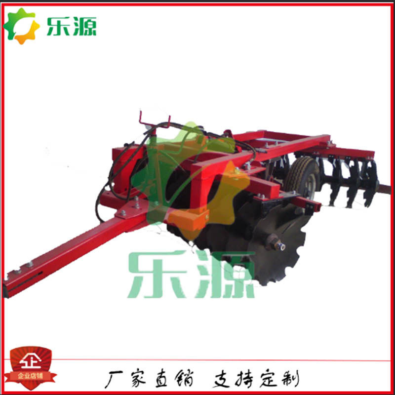 乐源厂家直销农业灭茬开荒耕后碎土圆盘耙液压折翼重耙1BZ-重耙