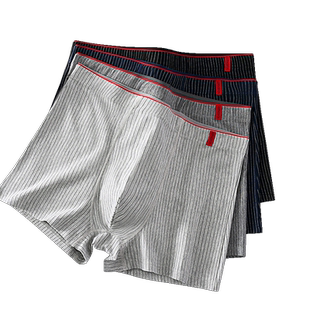 俞兆林内裤男生纯棉抗菌透气四角裤2024新款夏季男内裤男生平角裤