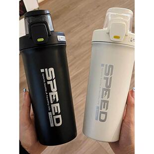 学生保温水杯上学专用男生初中生高中简约大容量高颜值304不锈钢