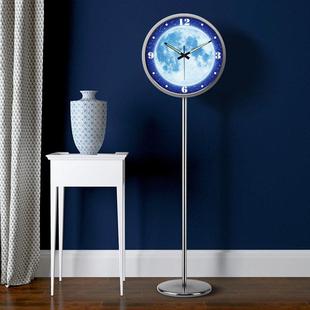 创意夜光落地钟客厅 欧式北欧时尚立地钟 个性静音大站地时钟卧室
