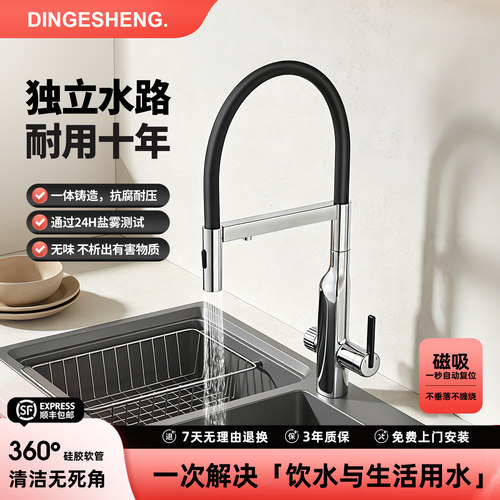 盛世鼎格低铅铜二合一净水龙头