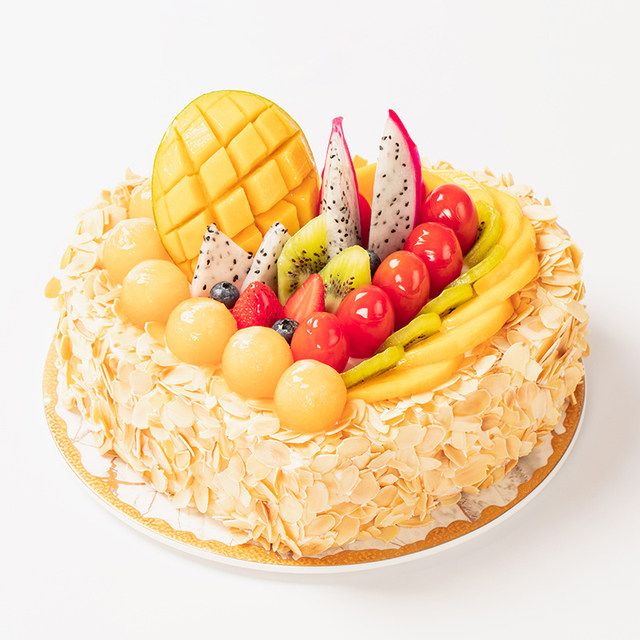 幸福西饼 【多规格】全心全意 生日蛋糕(3磅) 兑换券 1张