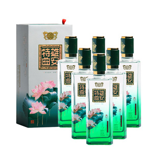 百年堡定堡定古法酿老酒百年保定雄安特曲荷塘52度浓香型优级白酒