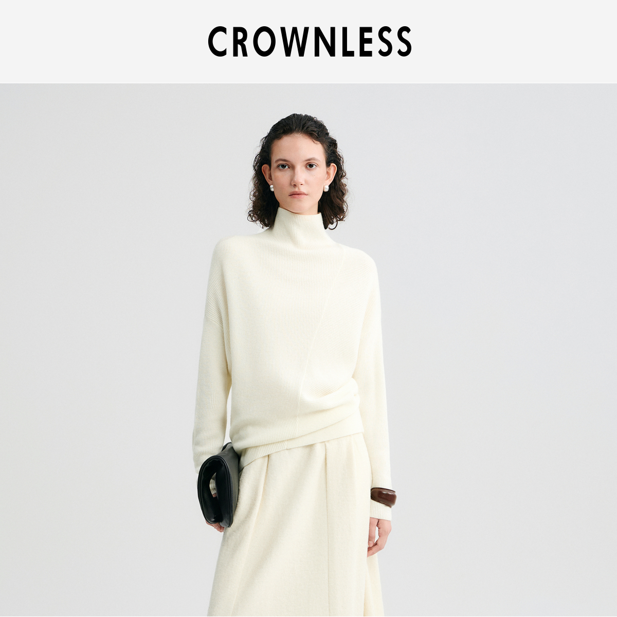 造型感微荡领 单元宝针法 解构坑条分割