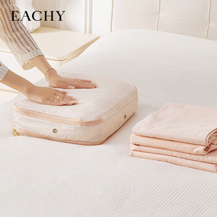 新四件套收纳袋床单被套家用羽绒服被子衣服旅行整理行Z李箱专用