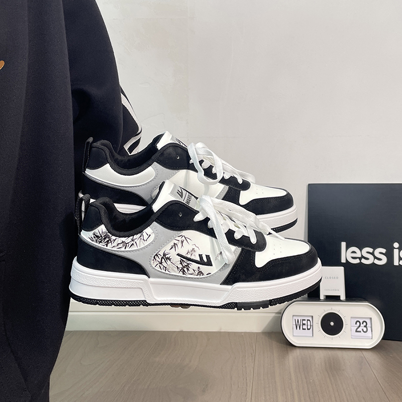 回力2025新款水墨画板鞋男