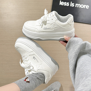 回力厚底小白鞋女2026春季新款爆款女生鞋子巨好看百搭学生板鞋子