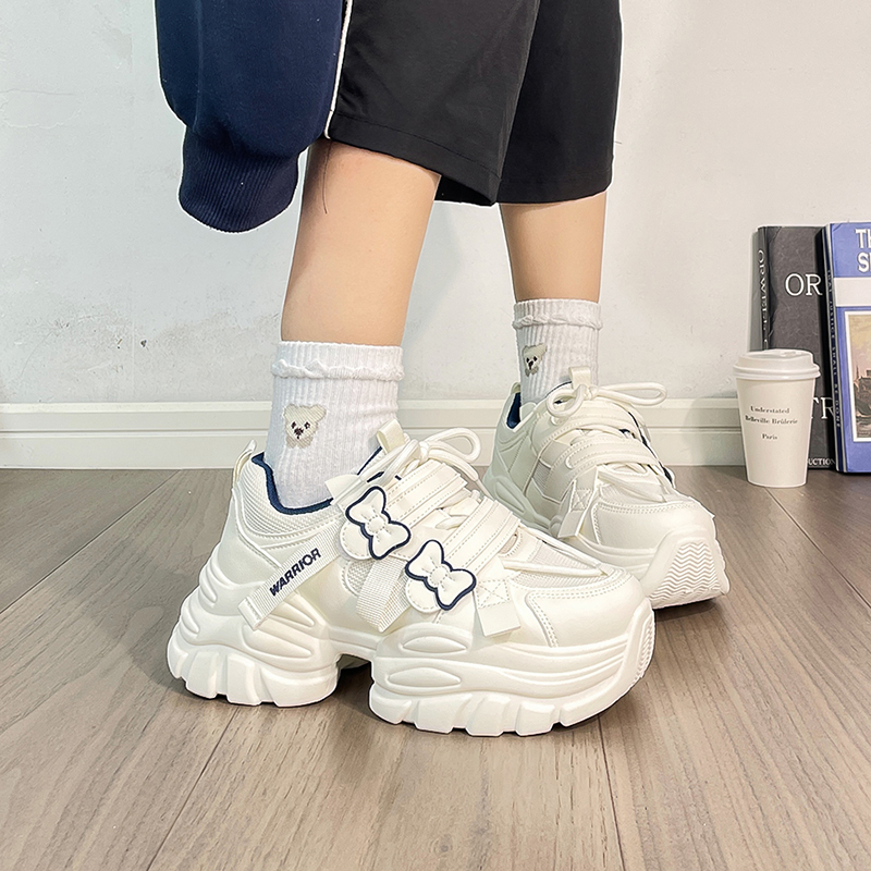 回力2025新款增高厚底老爹鞋