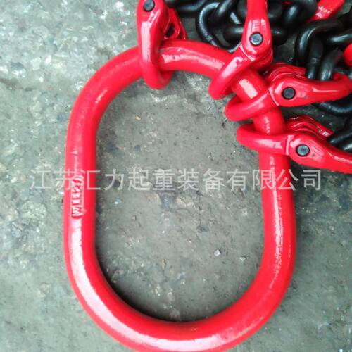 厂家直发T8级起重链条10t1.5m 四腿链条索具 2m10t合金钢链条