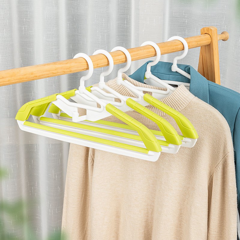 干湿两用晾衣架防肩角防滑无痕衣架塑料衣架不起包成人收纳