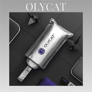 太阳晴雨两用小巧五折伞 OLYCAT超轻钛银涂层防晒伞防紫外线UPF50