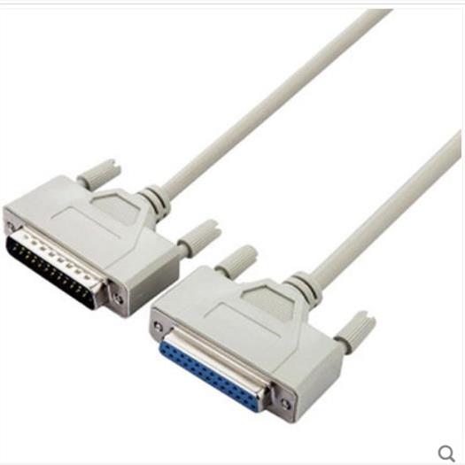 针式并列埠打印线 老式并列埠印表机线1.5米DB25/CN36公 25针36针