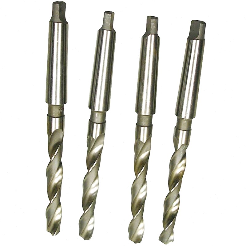 加长锥柄麻花钻头高速钢 不锈钢车床金属铁模具钢木工10-75*350mm