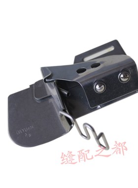 单针平车捆条绳子捍杆筒 明线缝捍杆后幅连捆条 F215 大宇DAYU424