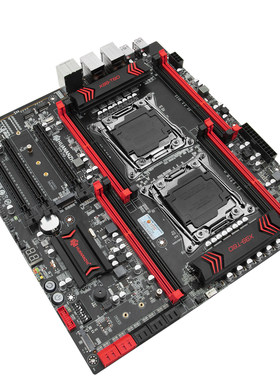 华南金牌X99-T8D双路主板CPU套装 搭载E5 2696V3处理器