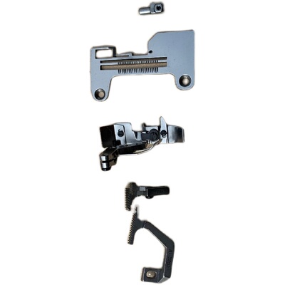 飞马EX富山6814杰克798D C4三线密拷针位组 细边密边针板牙齿压脚