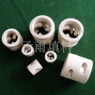 鲍尔环厂家 80mm陶瓷鲍尔环填料