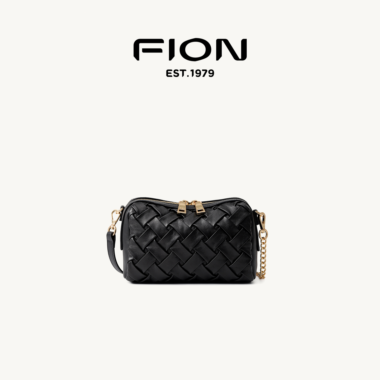 Fion/菲安妮女包真皮手提包新款高级感通勤单肩包头层牛皮斜挎包