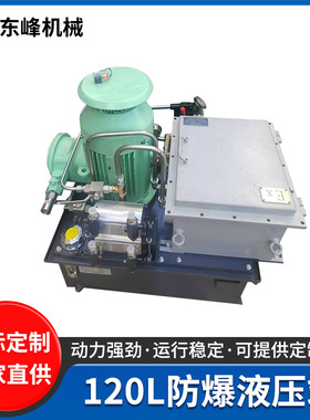 DF-3F-5.5KW-120L防爆液压站 非标液压站液压系统输送设备液压站