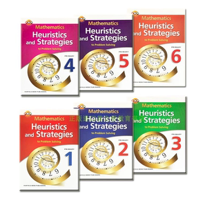 正版特价 新加坡小学数学建模 Methematics Heuristics and strategies启发式教学方法 英文原版练习册