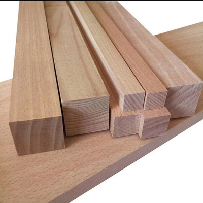 原木方料diy手工模型材料硬木线条方木块实木刨光板木头长20cm2*2