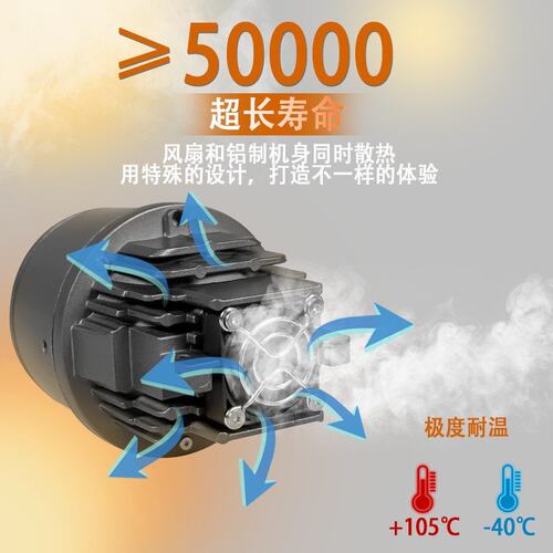 新款三色雾灯3寸LED双光透镜雾灯 双灯杯设计远近光前雾灯改装65W