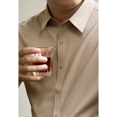 衬衫 男士 2025新款 莫代尔高端长袖 凉感抗皱免烫商务休闲职业正装 衣