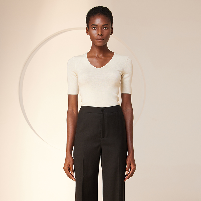 VERTOW羊毛打底针织衫可机洗