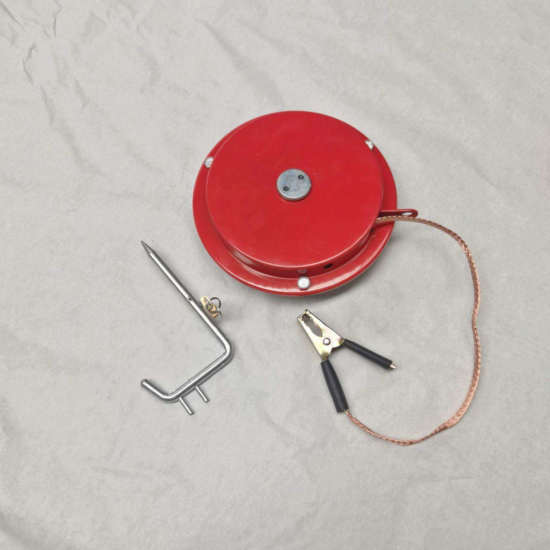 静电拖地卷盘接地夹油罐车静电接地线卷盘自动伸缩静电接地器,3C数码配件,USB灯,淘宝优惠券,粉丝福利购,淘宝优惠卷