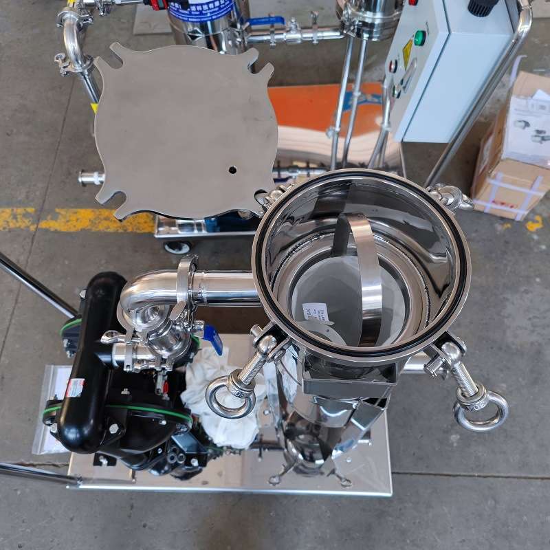 奕卿科技不锈钢小推车袋式过滤系统 移动小推车过滤器 配1.5寸ARO