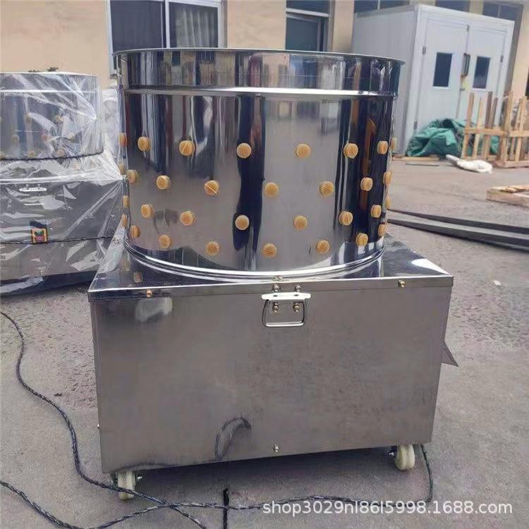 小型全自动褪毛拔毛机家禽脱毛机鸡鸭鹅商用涡轮杀鸡脱毛机器