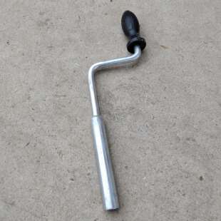 不锈钢手摇把 转辙机套筒扳手 铁路转辙器维修养护手摇柄