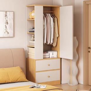 衣柜卧室家用出租房简易推拉门挂衣橱小户型省空间女生房间小衣柜