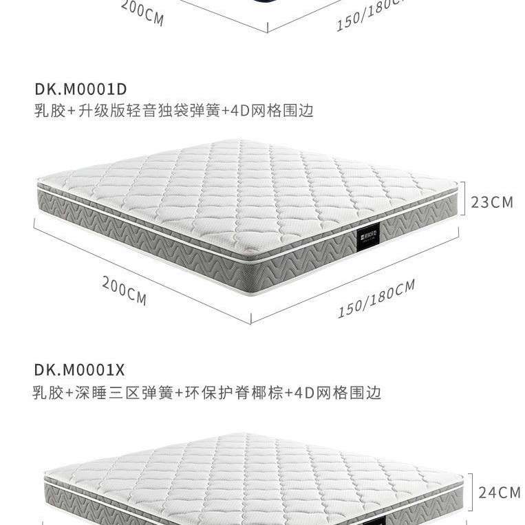 床垫椰棕厚20cm天然椰棕垫家用乳胶弹簧硬垫子CD189