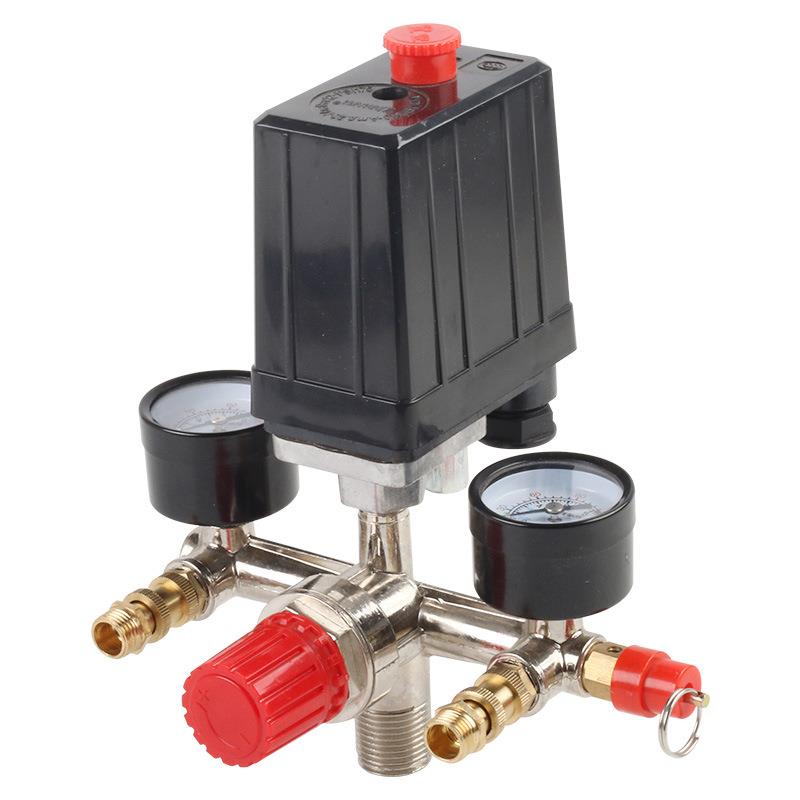 空气压缩机配件巴马支架可调压压力开关总成175PSI 90-120PSI跨境