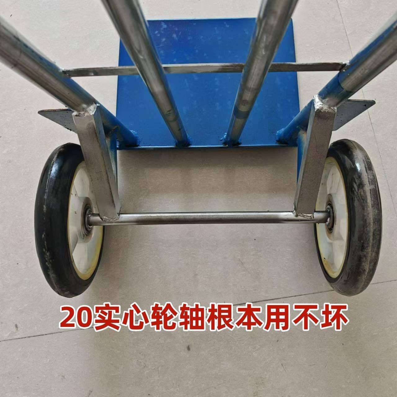 手推车两轮养殖载重老虎加厚货车拉车拖车家用搬运车小推车垒德株