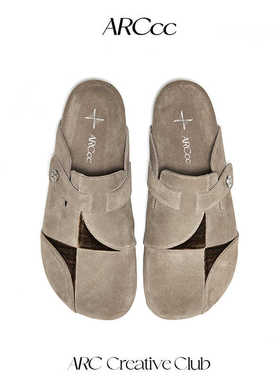 ARCcc Quadrant Q01原创象限勃肯鞋包头半拖鞋百搭通勤 春夏拖鞋