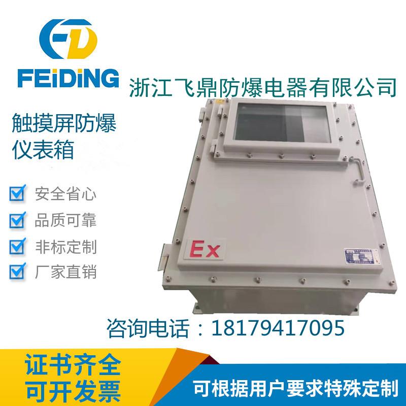 定做触摸屏防爆仪表箱 防爆配电箱 接线箱 按钮开关箱 控制箱