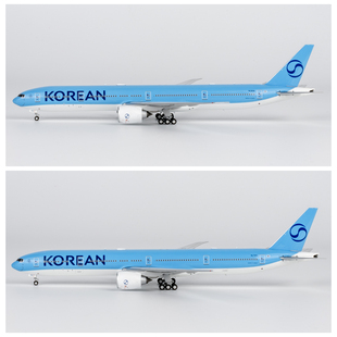 NG 73079 73081 大韩航空B777-300ER HL8008 HL7202飞机模型1/400