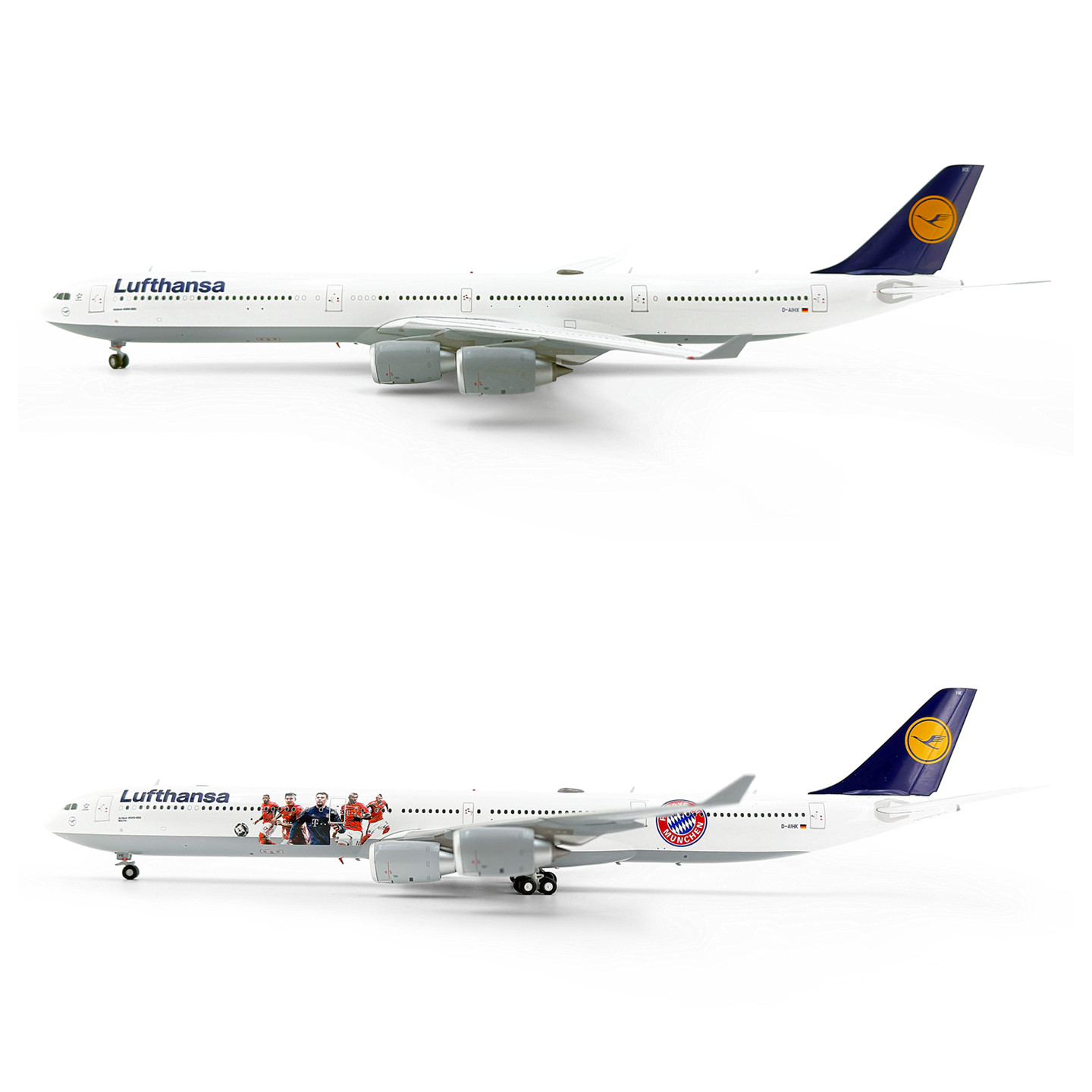 Z² 德国汉莎航空空客A340-600 D-AIHK D-AIHX 合金飞机模型1/200