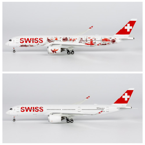 NG飞机模型瑞士航空空客A350-900