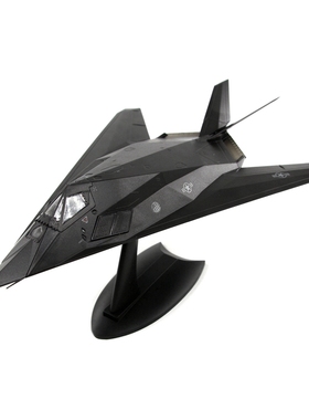 WLTK美国空军F-117A夜鹰战斗机85-0831臭鼬工厂 F117成品模型1/72