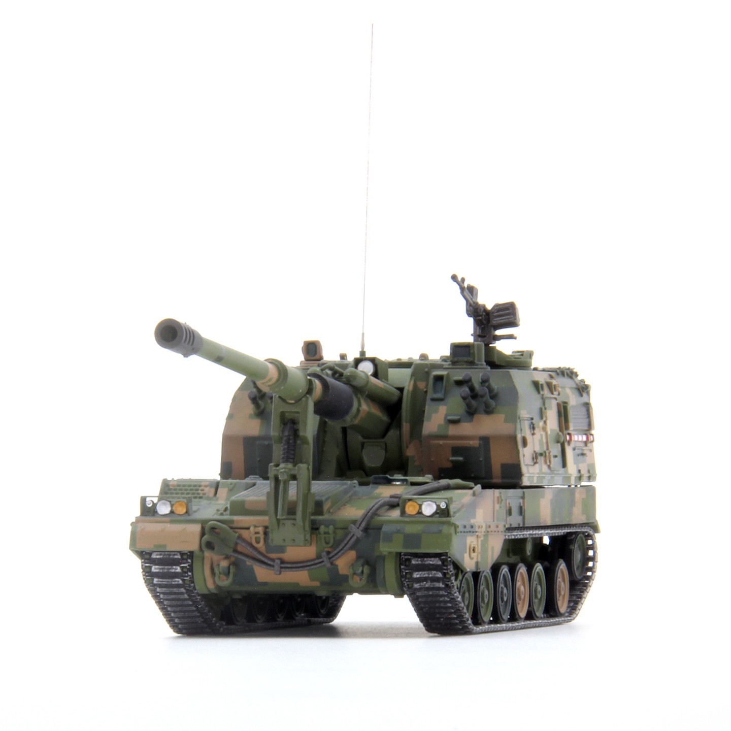 UNISTAR中国PLZ-05自行火炮丛林数码和平使命榴弹炮成品模型1/72