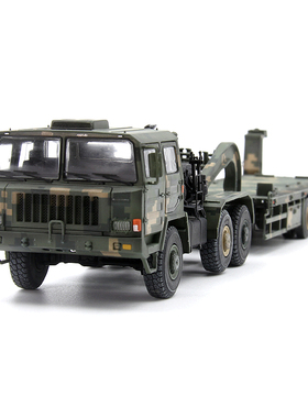 UNISTAR中国泰安TA4360重型装备特种运输车丛林数码 成品模型1/72