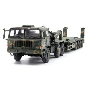 UNISTAR中国泰安TA4360重型装备特种运输车丛林数码 成品模型1/72