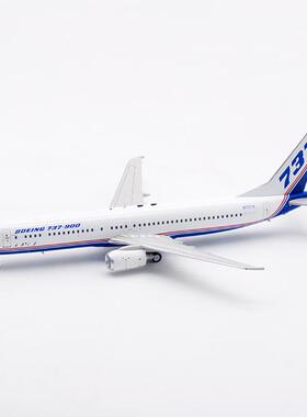 Inflight 波音原厂涂装 B737-900 N737X 成品合金客飞机模型1/200